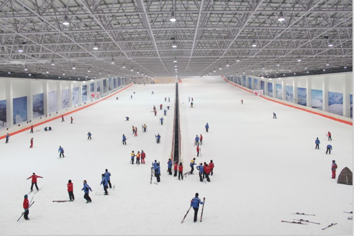 绍兴柯桥乔波冰雪世界门票 乔波滑雪场4小时滑雪门票 送20元餐券