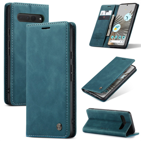 Card Holder Wallets Business Magnetic Wallets Folio Flip Synthetic Leather 8, 8 Pro Google Pixel Phone Case