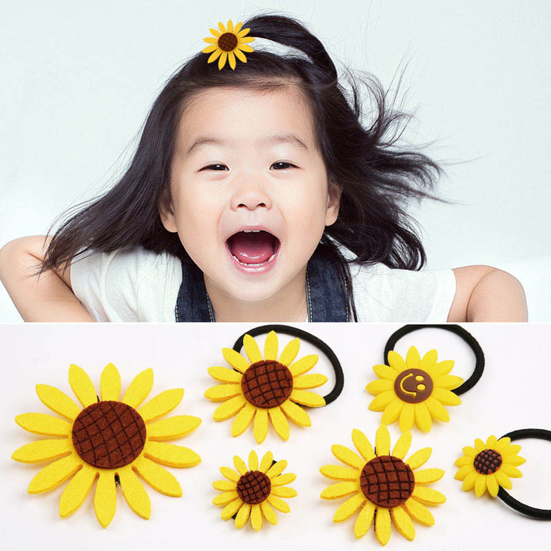 韓國兒童發飾太陽花朵