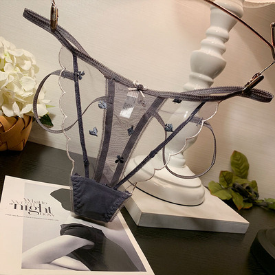 性感绣花网纱蕾丝女士丁字裤T裤透明透视少妇诱惑内裤时尚绑带薄-淘宝网 性感绣花网纱蕾丝女士丁字裤T裤透明透视少妇诱惑内裤时尚绑带薄-淘宝网