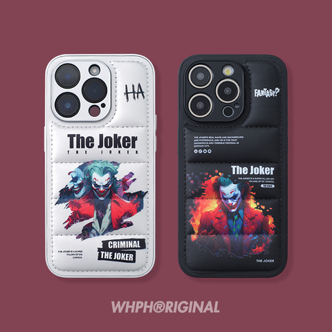 The Joker New Puffy Puffer Down Jacket 15, 14, 13, 12 iPhone Case