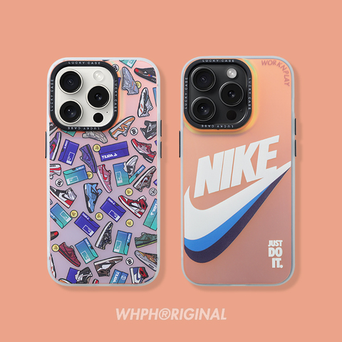 Nike Sporty New Silicone TPU 15, 14, 13, 12 iPhone Case