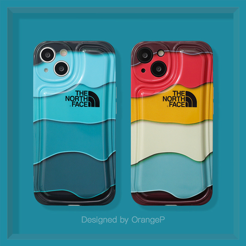 The North Face New Multi Color Stripes 14, 13, 12, 11 iPhone Case