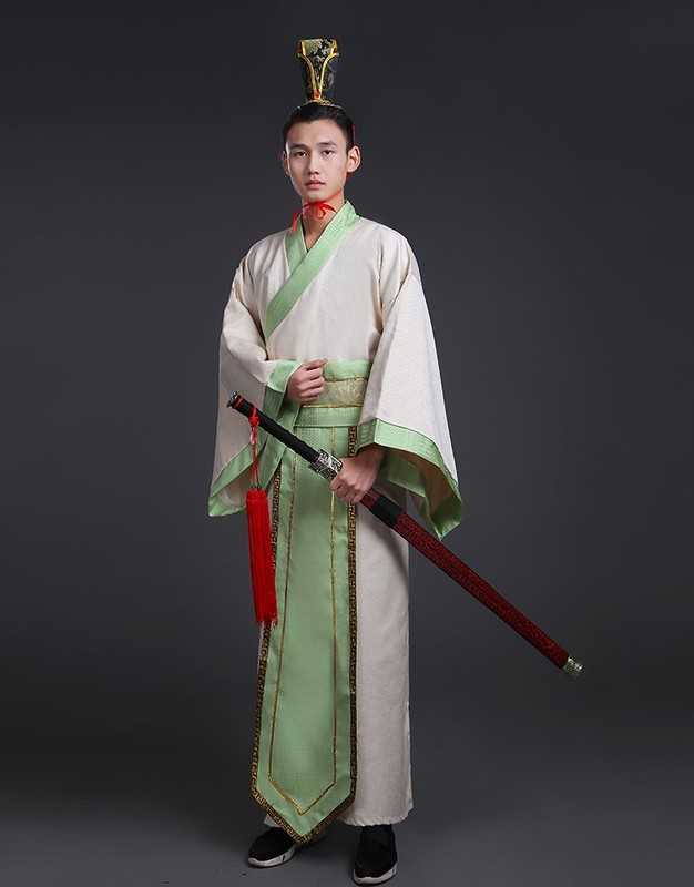 Cosmetics Qin Wang male Han Dynasty dragon robe emperor costume Tang Dynasty costume Sui Han Tang Wang costume improved Han Tang costume