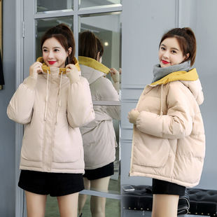 羽绒棉服女短款2020冬季最新款韩版面包服棉袄宽松加厚棉衣外套