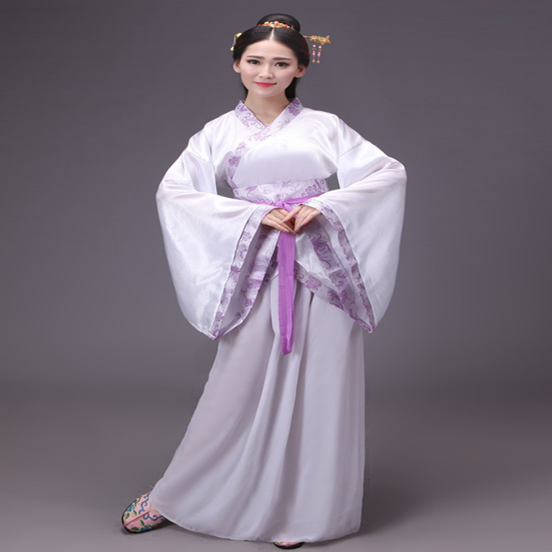 Historical costume fairy costume Hanfu wide-sleeved female Tang clothing Han Tang clothing female Hanfu female underskirt wide sleeves
