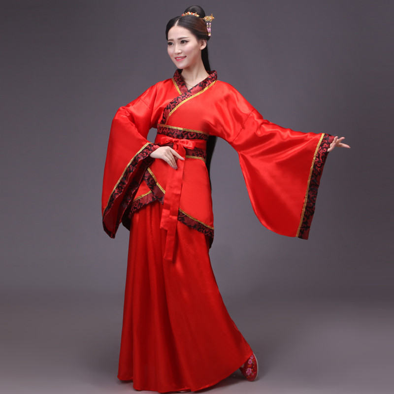 Historical costume fairy costume Hanfu wide-sleeved female Tang clothing Han Tang clothing female Hanfu female underskirt wide sleeves