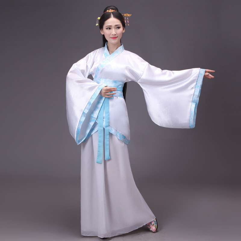 Historical costume fairy costume Hanfu wide-sleeved female Tang clothing Han Tang clothing female Hanfu female underskirt wide sleeves