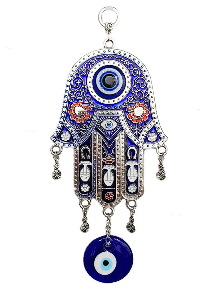 Turkey Export Blue Eyes Palm Ethnic Style Decoration Safe Living Room Car Wall Pendant | Creative Personalized Gifts