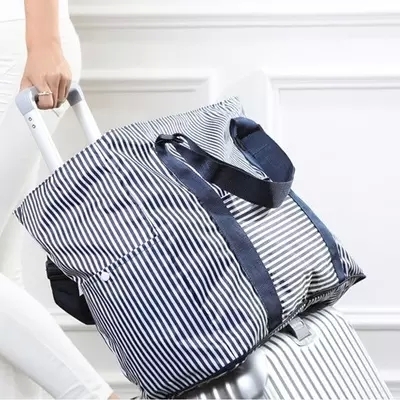 可折疊大容量旅行袋便攜單肩手提包女可套拉杆行李箱旅遊收納袋
