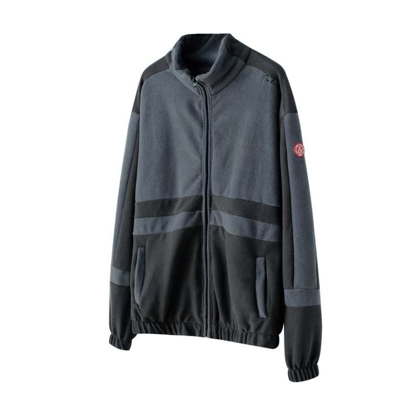F426 18ss color matching thick fleece Jacket jacket winter couple jacket jacket for men and women