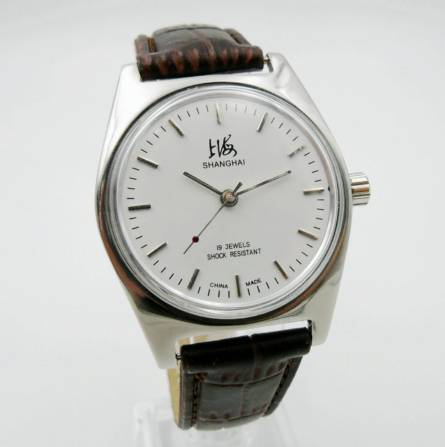 国产牌手表原装正品复古库存7120型19钻机械男士品牌流行简约手表