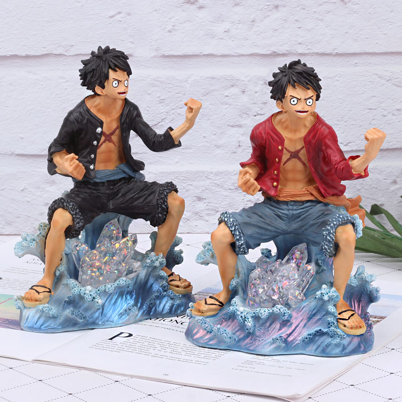 One Piece Hand-run Luffy Graduation Doll Birthday Gift Decoration Boy Gift Night Light Home Decoration Animation Week