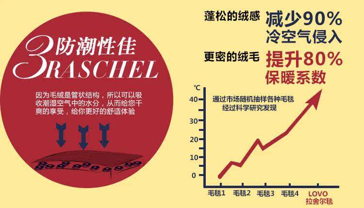 乖颈鹿双层拉舍尔毯_11