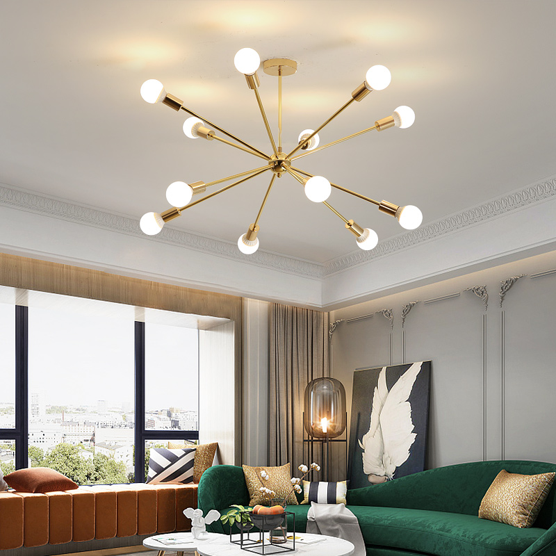 American Living Room Chandelier Dining Room Bedroom Light Modern Minimalist Designer Creative Personality Affordable Luxury Lamp Sample Room Lamp