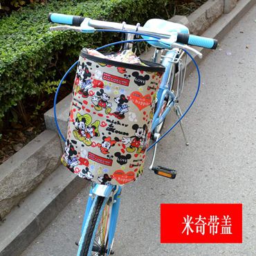 Panier pour vélo en toile - Ref 2259280 Image 23