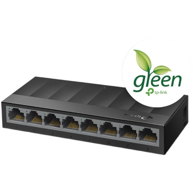 TP-LINK Ls1005g Ls1008g 5/8 Port 1000M Gigabit Switch Energy Saving Household Desk Plastic