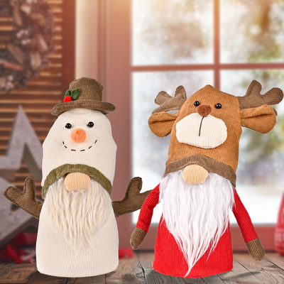 christmas decorations david‘s deer snowman soft doll window desktop decoration children‘s gift doll gift