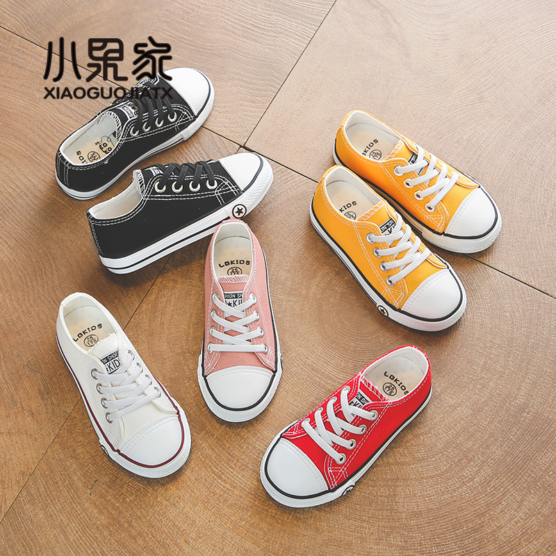 enfants de chaussures de toile de 2019 printemps nouveau mode version coréenne de filles blanc chaussures garçons chaussures marée chaussures préscolaire enfants de chaussures de toile de 2019 printemps nouveau mode version coréenne de filles blanc chaussures garçons chaussures marée chaussures préscolaire