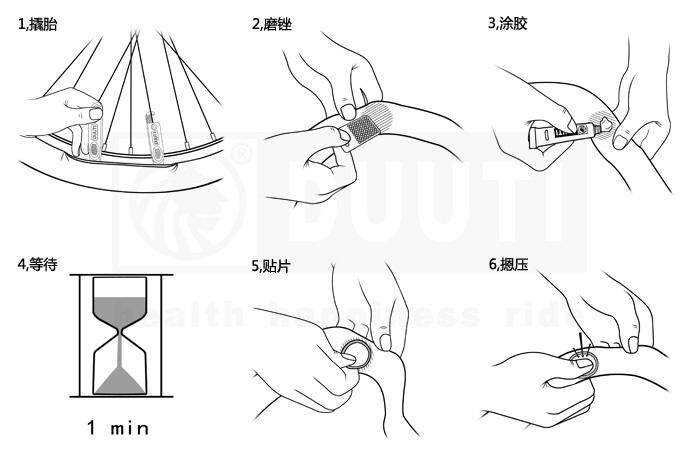 Kit de réparation vélo DUUTI - Ref 2315865 Image 12