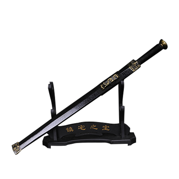 one qin jian town curtilage hand sword sword eight children face han jian DLC tang sword dagger hard edged usually not