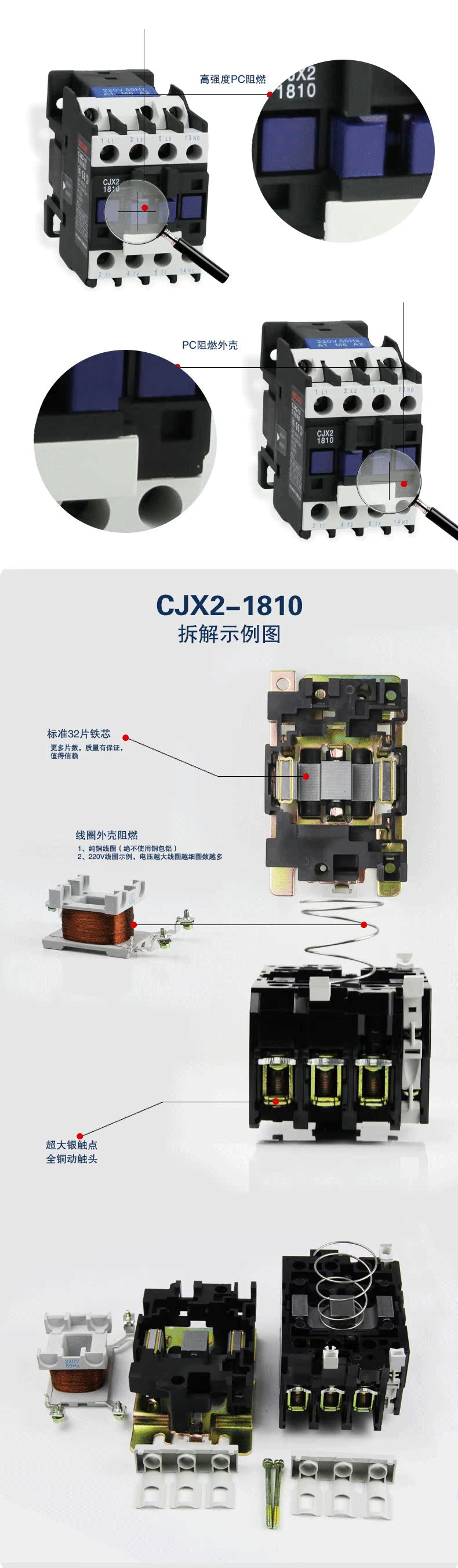 Электрическое оборудование Delixi CJX2 Электрическое оборудование Delixi CJX2