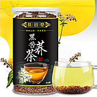黑苦荞茶500g罐装大凉山荞麦茶