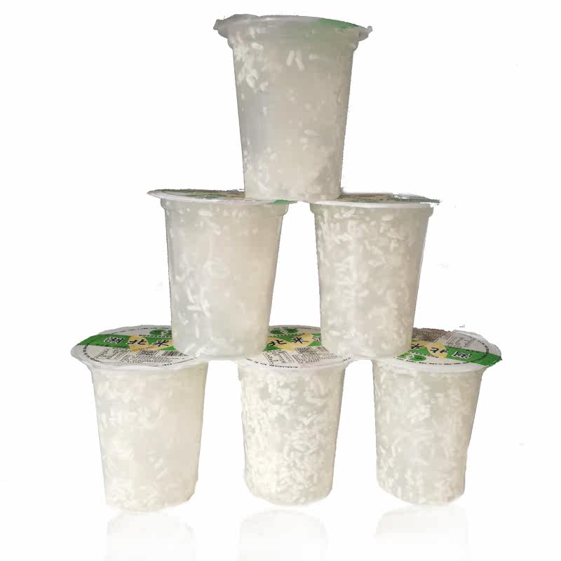 杨艺景湖北醪糟饮料月子米酒268gx8杯装甜酒酿糯米早餐直饮饮料