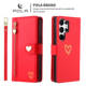 Heart Zipper Girls Phone Cases Wallets Folio Flip Magnetic Synthetic Leather Card Holder Folding Stand Galaxy S23, Galaxy S23 Plus, Galaxy S23 Ultra, Galaxy S22, Galaxy S22 Plus, Galaxy S22 Ultra, Galaxy S21, Galaxy S21 Plus, Galaxy S21 Ultra, Galaxy A54, Galaxy A34, Galaxy A24, Galaxy A14,