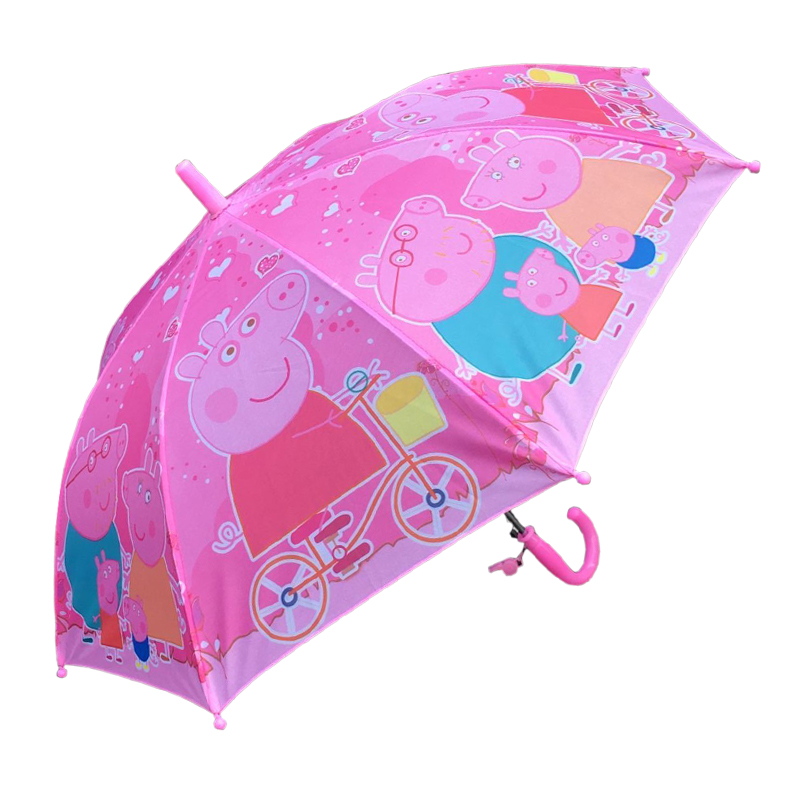 卡通小號傘公主花邊幼兒園兒童傘長柄男女童晴雨傘遮陽傘童傘