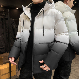 2020冬季加厚棉服扎染渐变色新风格上架就能卖防寒保暖棉衣外套