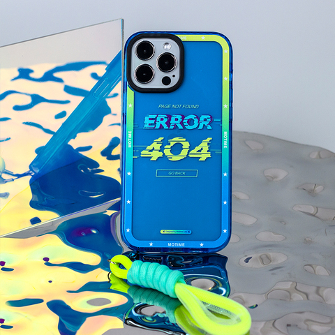 Error 404 Page Not Found New 14, 13, 12 iPhone Case