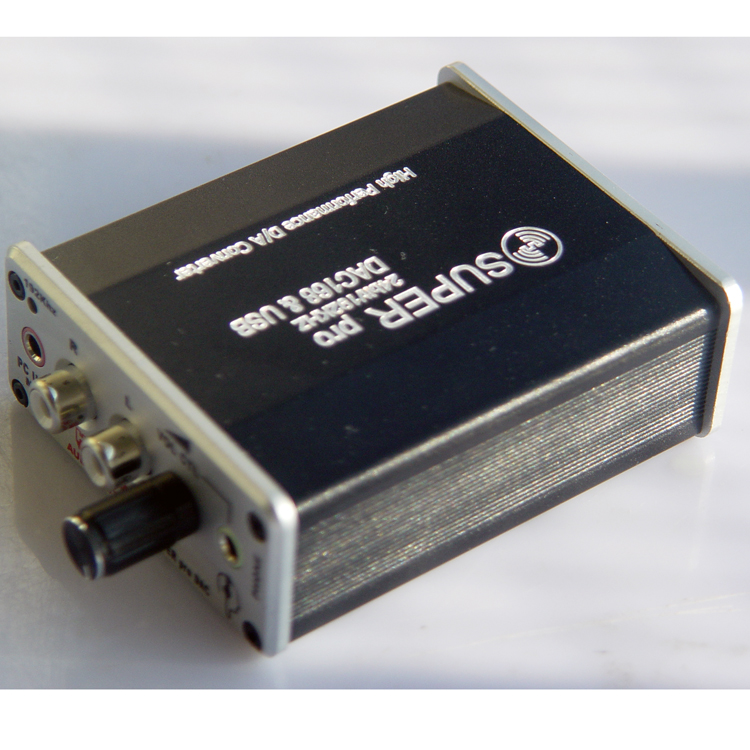 DAC168 24bit 192KHZ DAC USB sound card Optical fiber Input USB coaxial