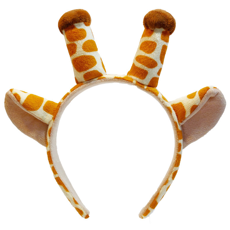 Luhan Same Style Giraffe Cute Headband Plum Blossom Deer Deer Headdress Face Washing Headband Adult Antler Funny Hairpin