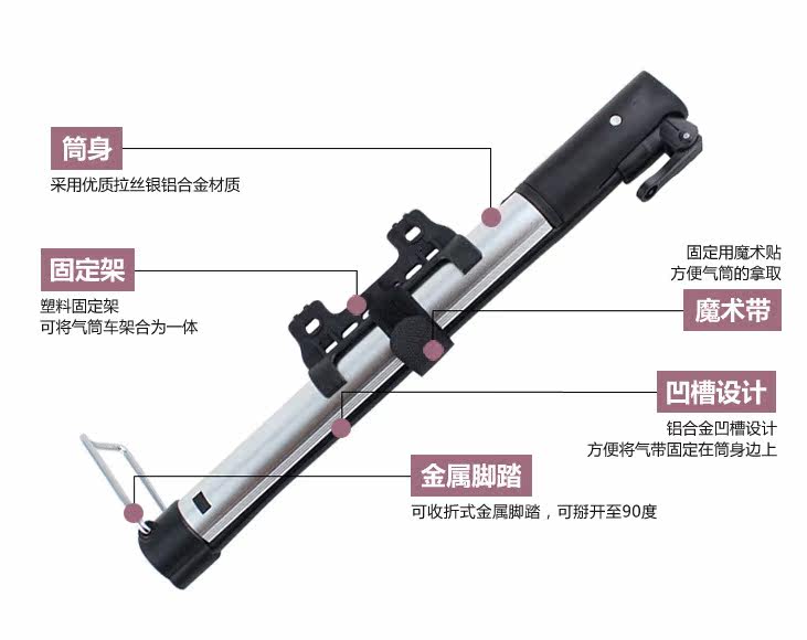 Pompe à vélo - Ref 2389660 Image 4