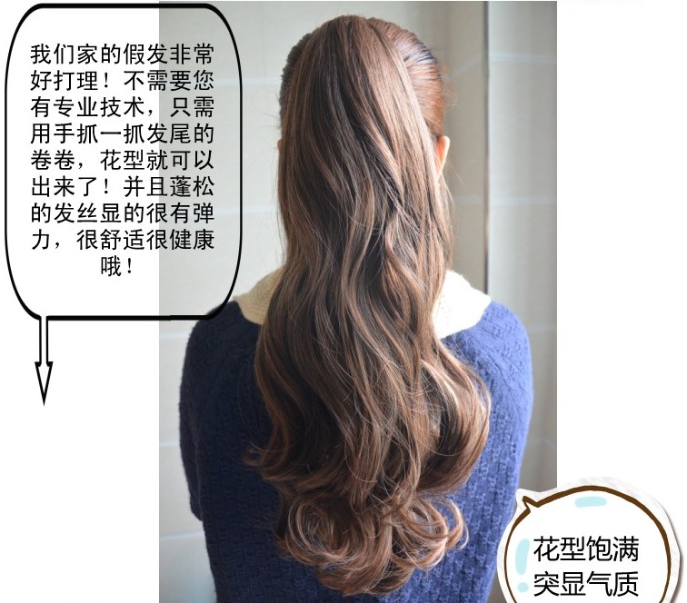 Extension cheveux - Queue de cheval - Ref 251962 Image 18