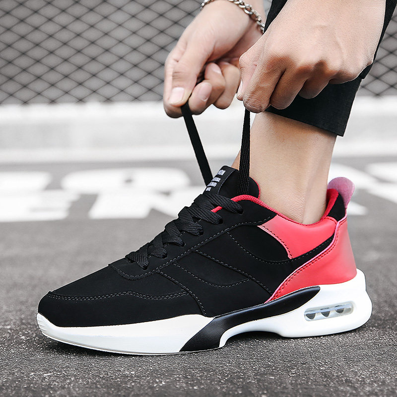 男鞋鼕季加絨潮鞋氣墊運動鞋子男士休閑鞋增高老北京布鞋防臭棉鞋