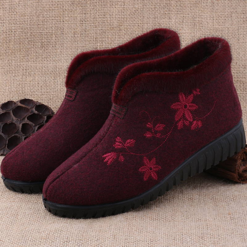 老北京布鞋鼕季中老年