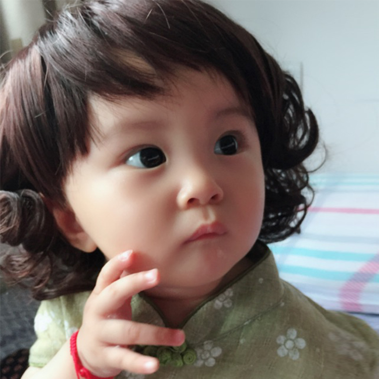 假發女童假發套韓兒童長假發直發女寶寶小孩模特攝影假發套