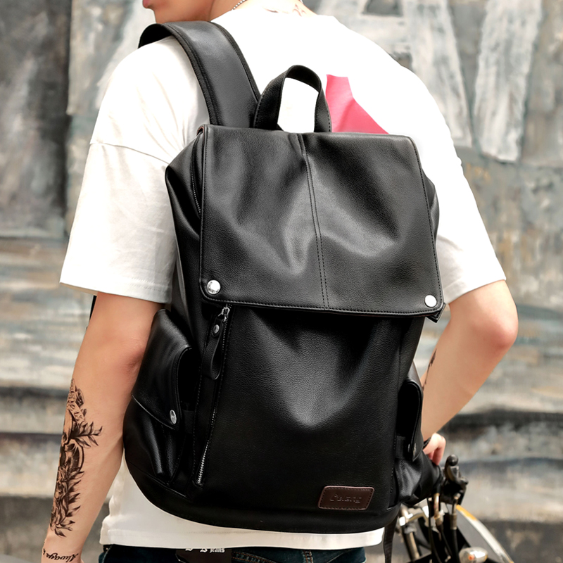 sac à dos double sac d'épaule de mode casual simple coréen de style sac de voyage hommes de grande capacité de l'étudiant d'ordinateur de sac d'écolier sac à dos double sac d'épaule de mode casual simple coréen de style sac de voyage hommes de grande capacité de l'étudiant d'ordinateur de sac d'écolier