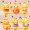 6 festive Pikachu 9-10 centimeters