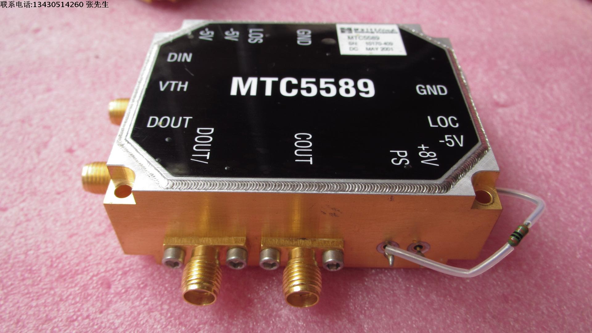 美国进口 mtc5589 10ghz sma 微波振荡器 频综 射频锁相环振荡器