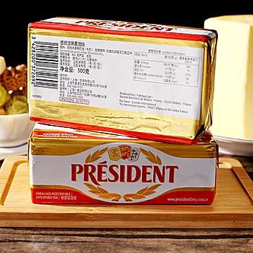 法国总统淡味发酵黄油块500g[5元优惠券]-寻折猪