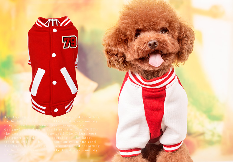 Hua Yuan hoopet autumn and winter tedu than Xiong vip sweater baseball Services Pet cotton red and white XL-chest 44-48cm picture, prices, brand platters! The elections are supplied in the national character of distribution, so action, buy now enjoy more preferential! As soon as possible.