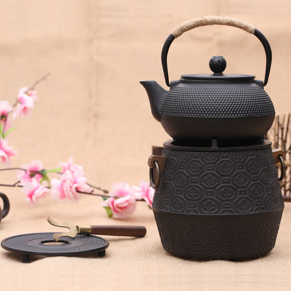 铸铁茶壶无涂层铁壶日本南部铁器纯手工铸铁壶玄铁堂特价铸铁茶具
