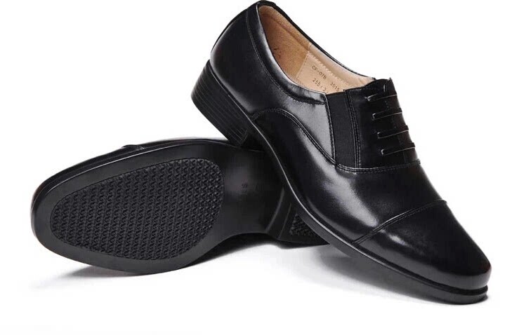 Boots militaires pour homme en cuir - Ref 1397152 Image 5