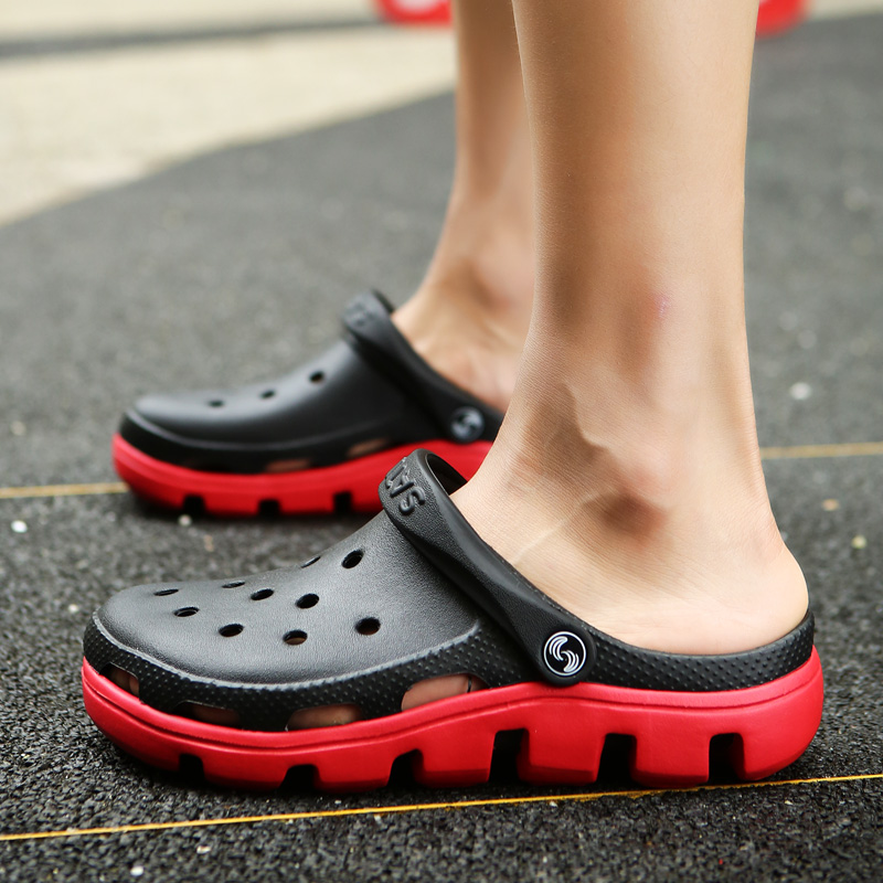 les hommes de trou du trou, les chaussures en été, grand code 45 sandales antidérapantes chaussons pour augmenter le nombre de 46 sandales 47 baotou cool chaussons les hommes de trou du trou, les chaussures en été, grand code 45 sandales antidérapantes chaussons pour augmenter le nombre de 46 sandales 47 baotou cool chaussons