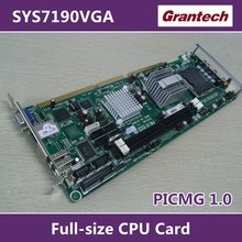 Длинная карта CPU # AIC PICMG 1.0 спецификация Q35 чип рабочий контроллер материнская плата SYS7190VGA