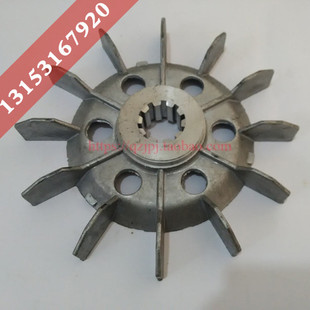 construction elevator aluminum fan leaf elevator motor yzz / yzej132 11kw motor fan