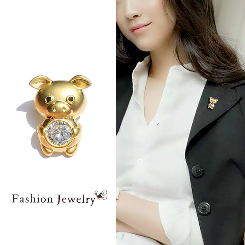 la corée mignon petit cochon broche femmes simples petites épingles décorées avec cartoon insigne créatif joker tempérament corsage accessoires la corée mignon petit cochon broche femmes simples petites épingles décorées avec cartoon insigne créatif joker tempérament corsage accessoires